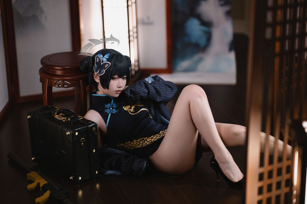Coser@小木曾aya &#8211; 蔚蓝档案 妃咲 (33P)