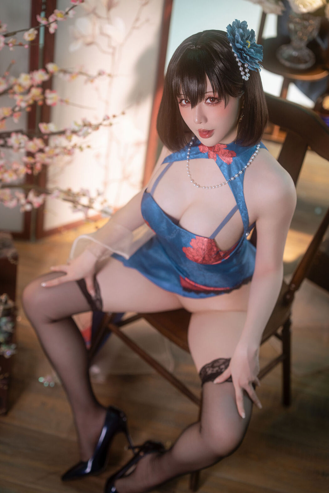 Coser@星之迟迟Hoshilily &#8211; 碧蓝航线 建武 (66P &#8211; 1V)