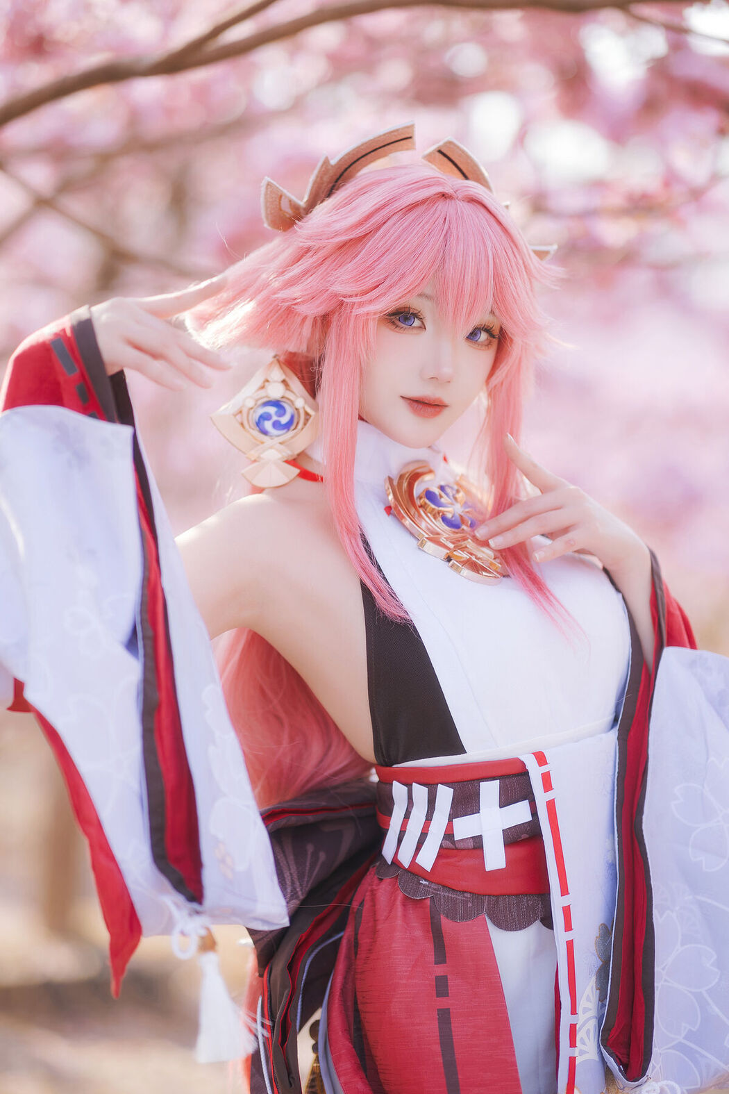 Coser@瓜希酱 – 原神 八重神子 (20P)