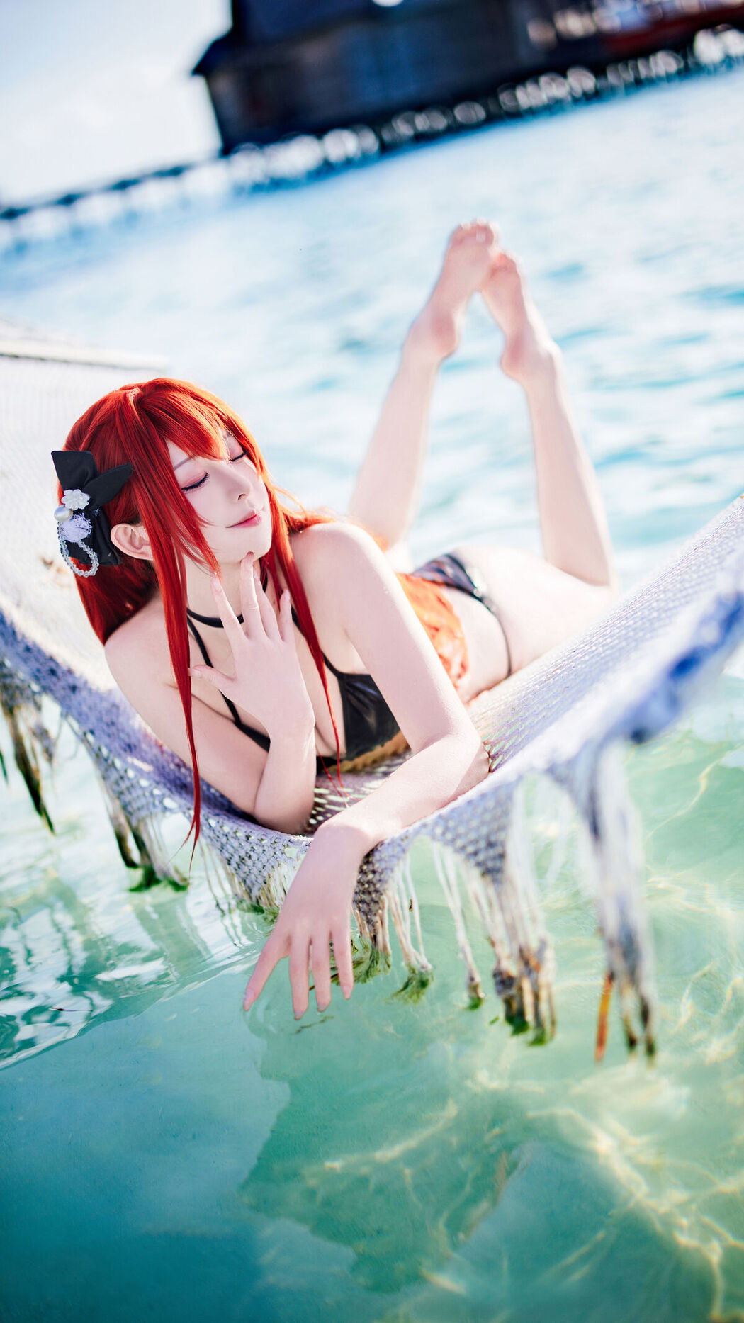 Coser@封疆疆v – 君主泳装 (23P)