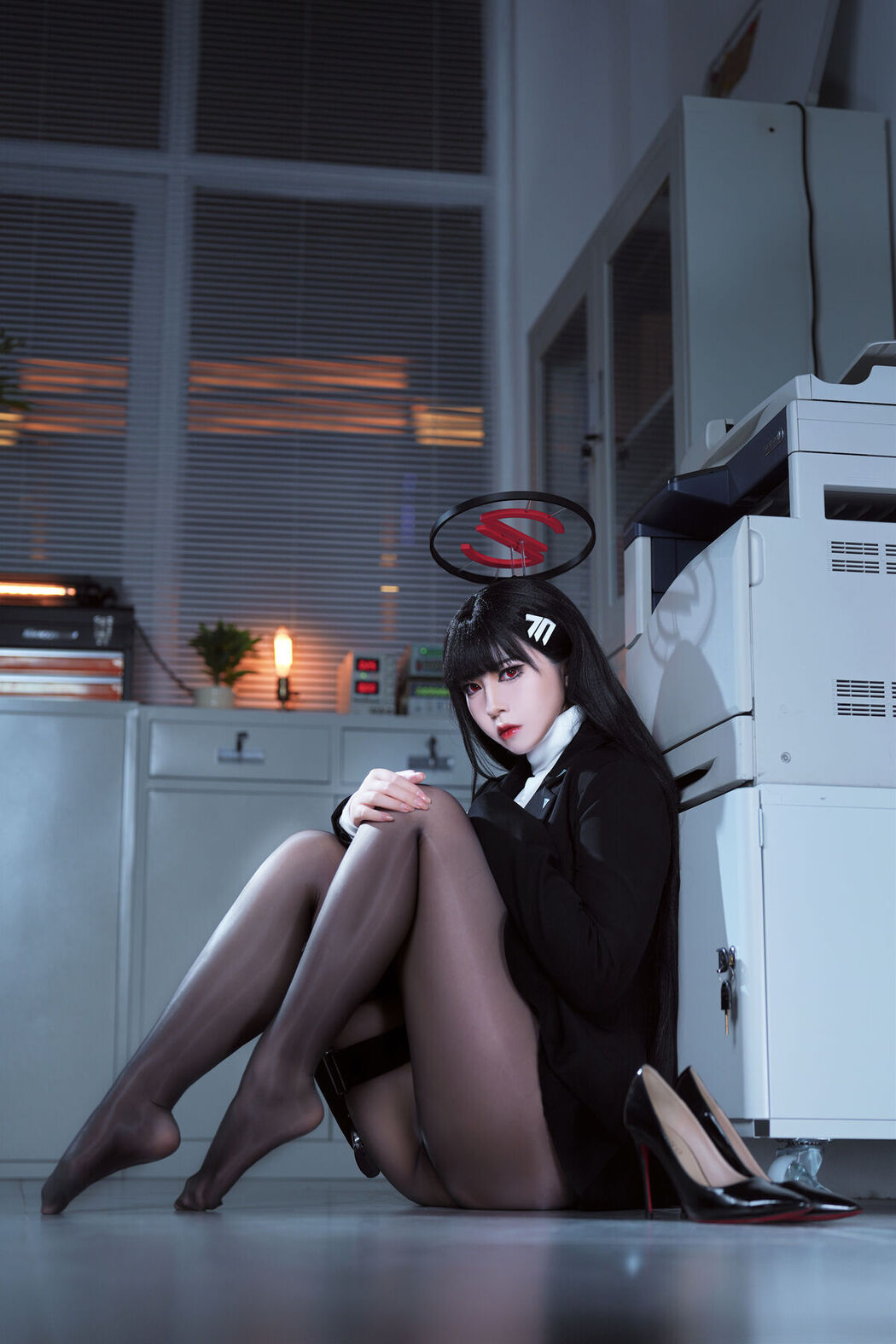 Coser@半半子 – 碧蓝档案 调月莉音 (60P)