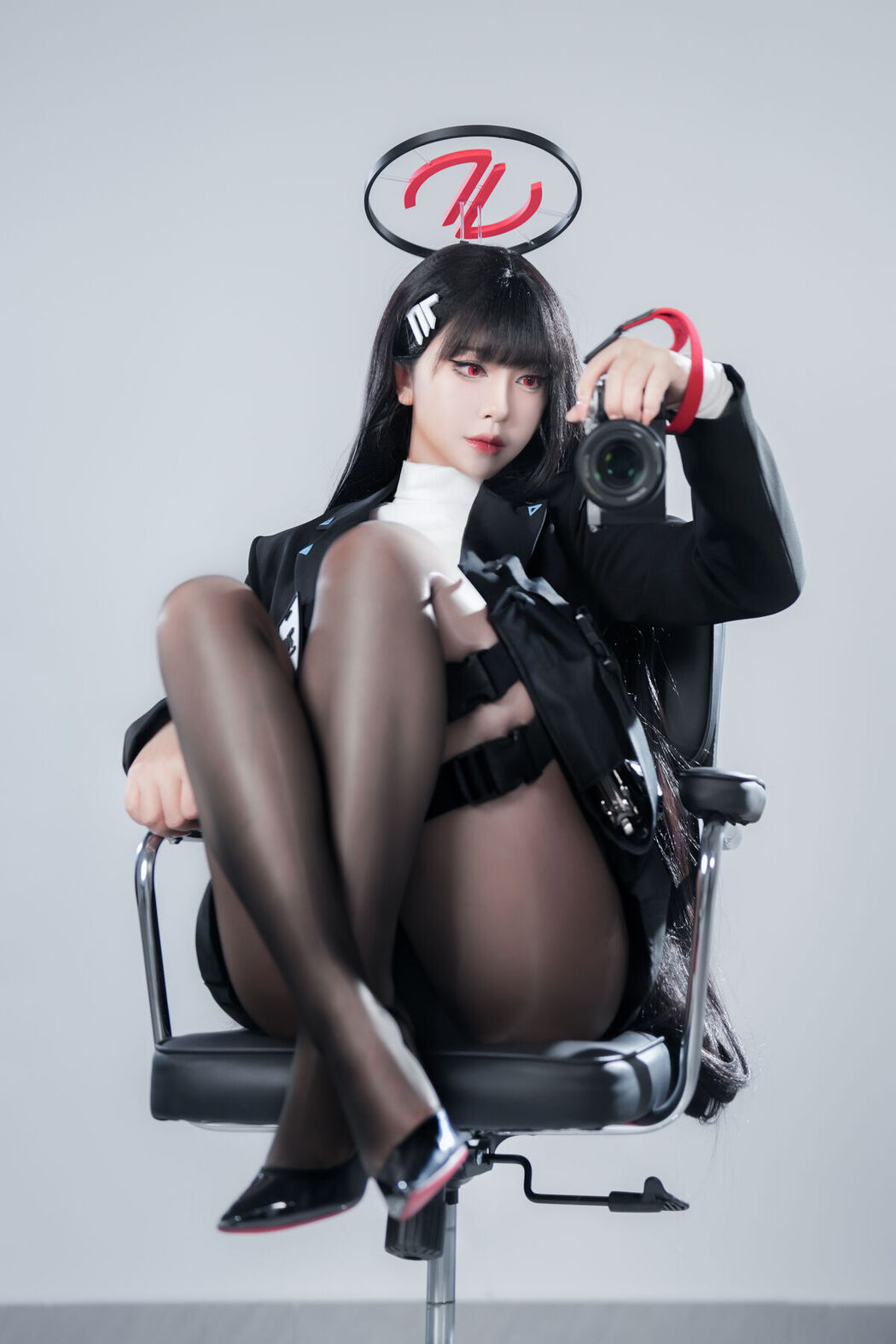 Coser@半半子 – 碧蓝档案 调月莉音 (60P)