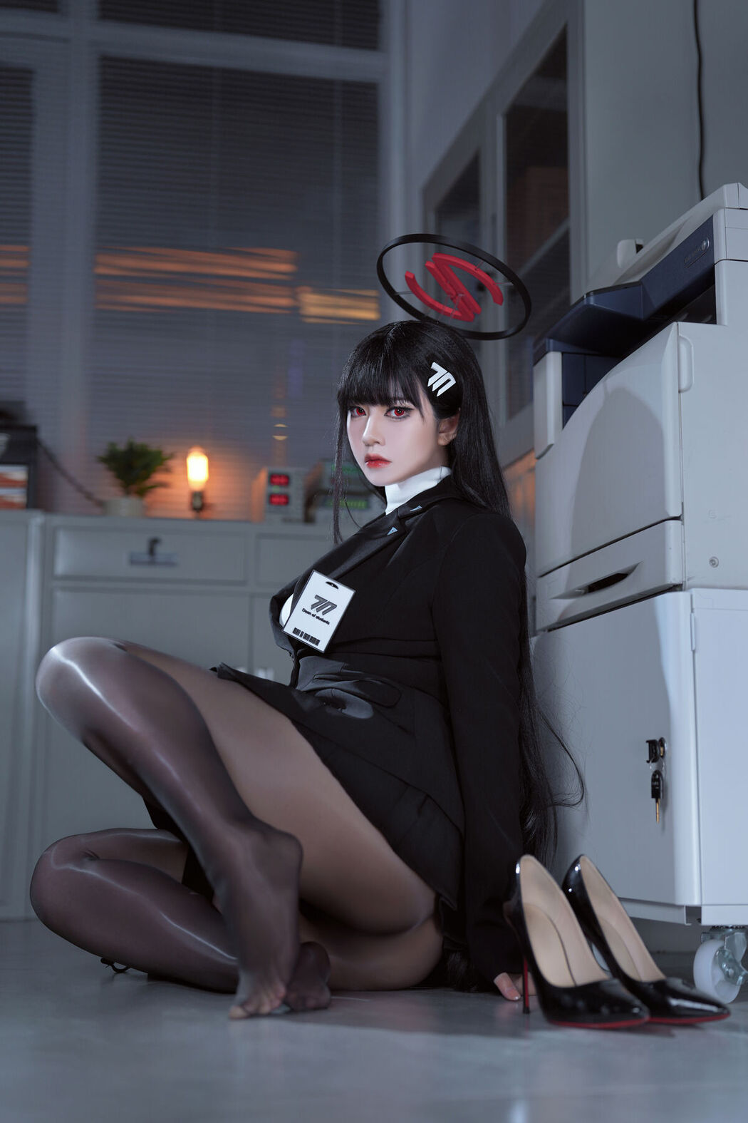 Coser@半半子 – 碧蓝档案 调月莉音 (60P)