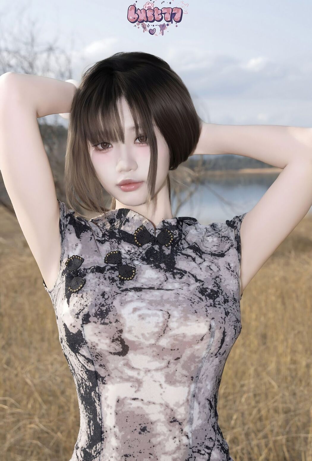 Coser@柒柒要乖哦 – 湖畔物语 Part03 (62P)