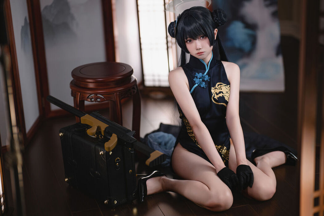 Coser@小木曾aya &#8211; 蔚蓝档案 妃咲 (33P)