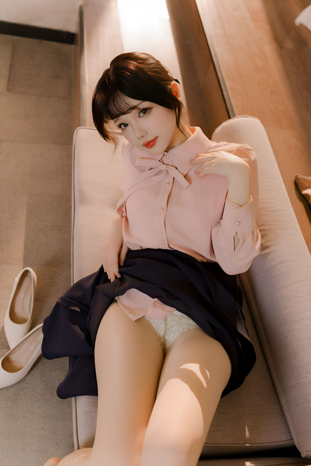 Coser@雪晴Astra – 肉丝通勤OL (72P – 1V)