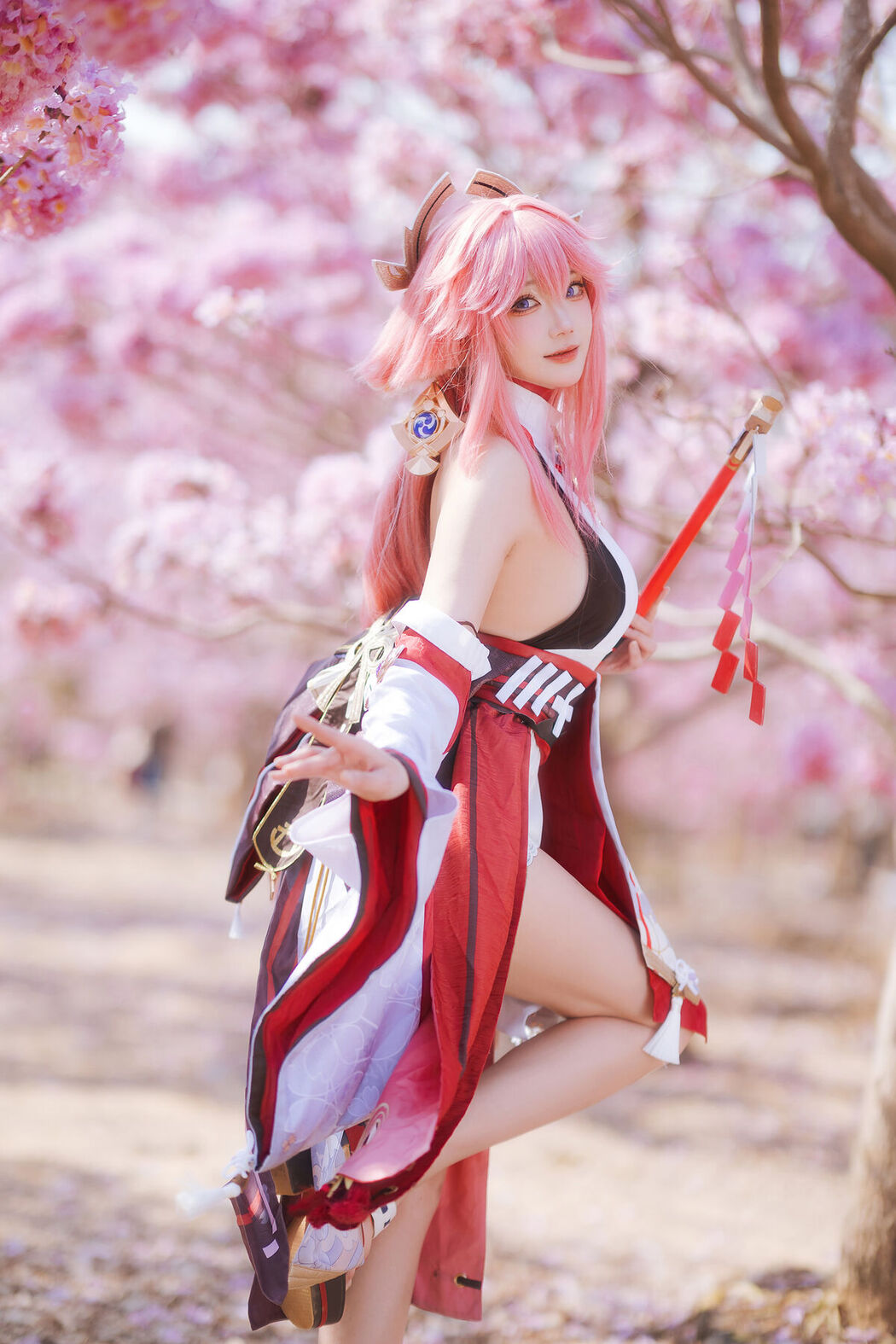 Coser@瓜希酱 – 原神 八重神子 (20P)