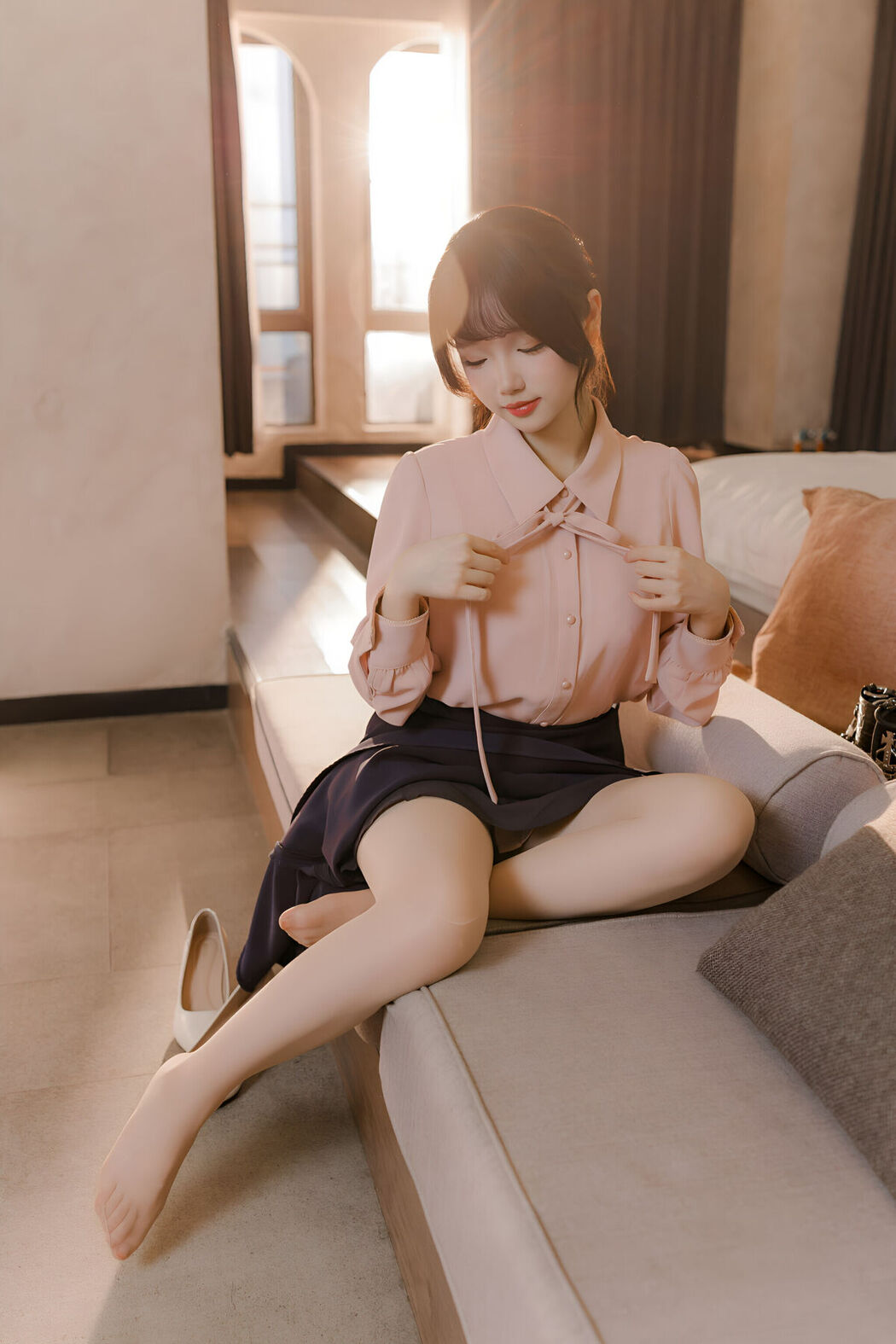 Coser@雪晴Astra – 肉丝通勤OL (72P – 1V)