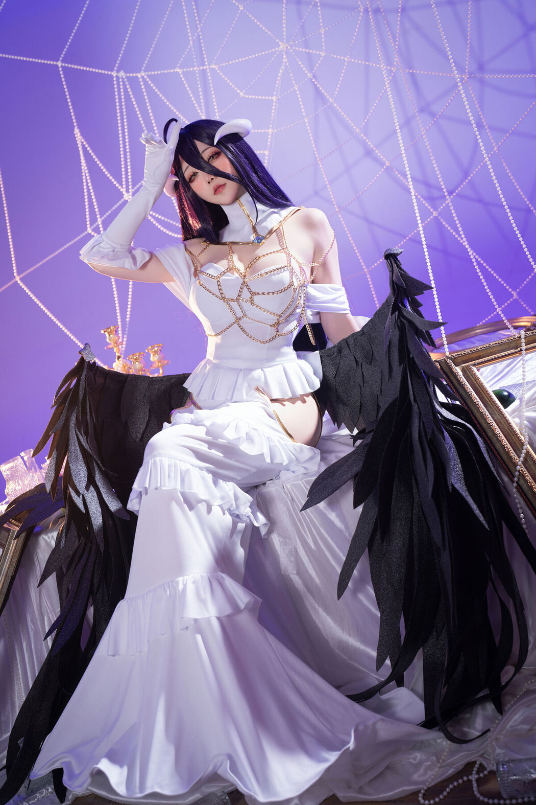 Coser@星之迟迟Hoshilily &#8211; Overlord 雅儿贝德 (40P)