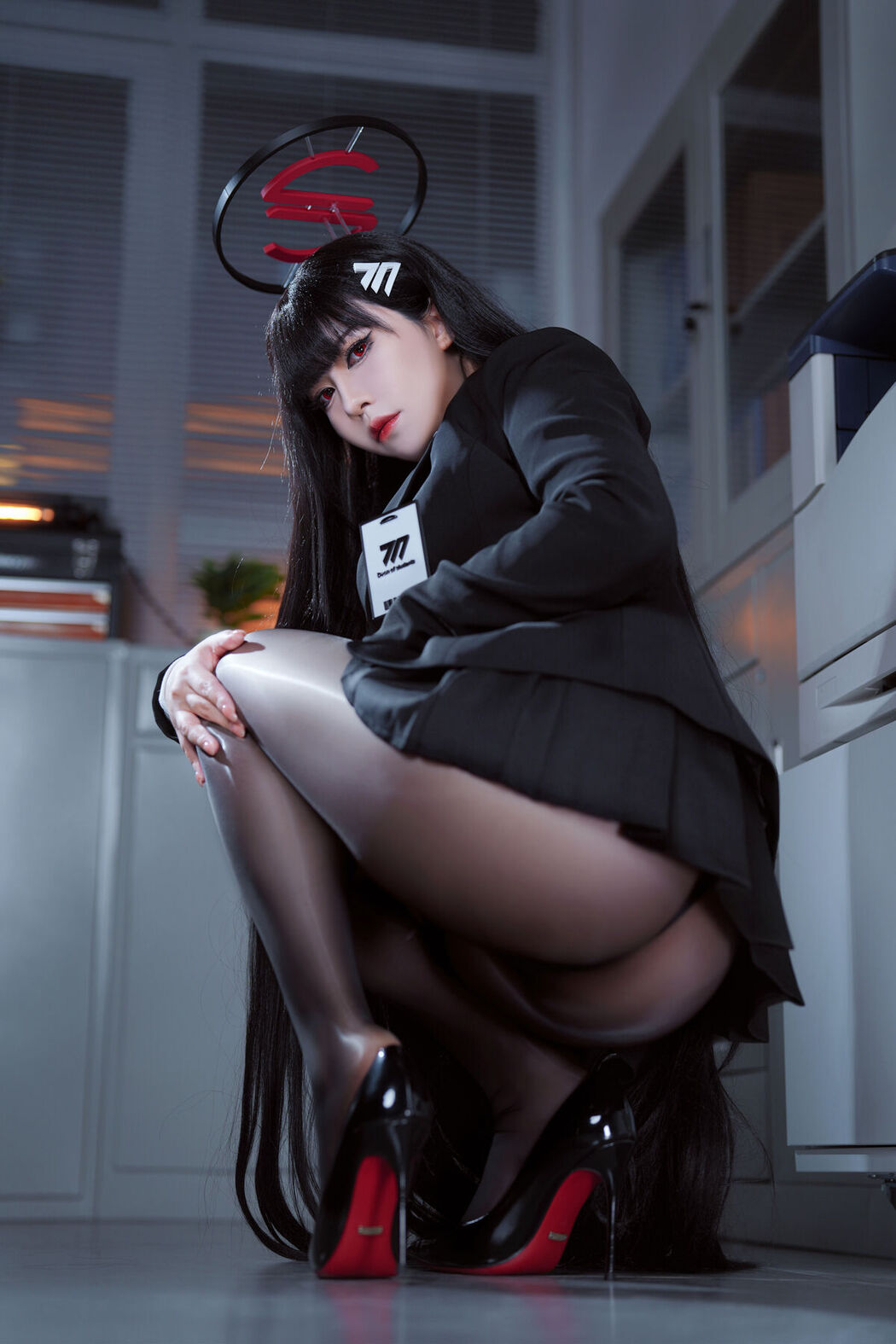 Coser@半半子 – 碧蓝档案 调月莉音 (60P)