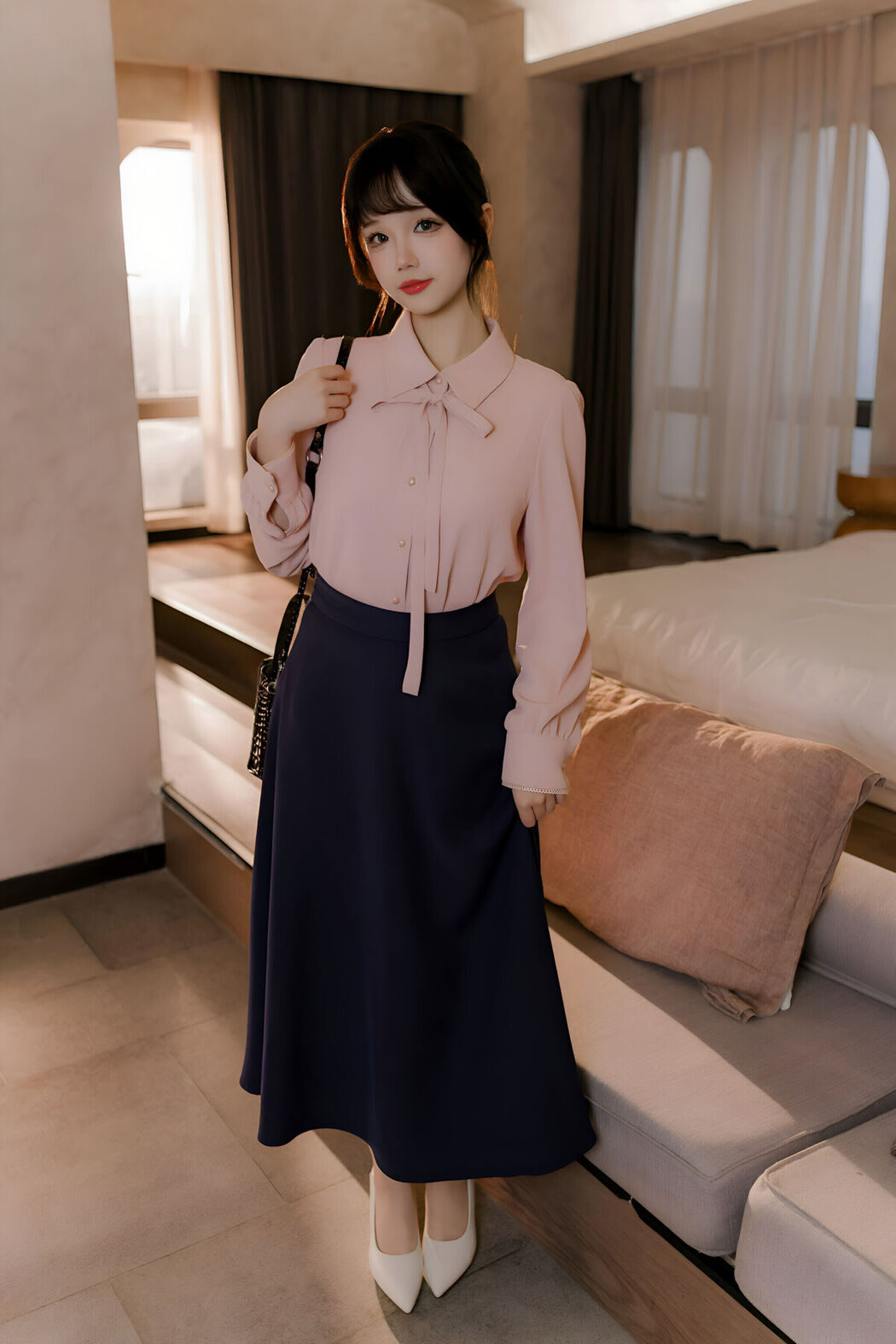 Coser@雪晴Astra – 肉丝通勤OL (72P – 1V)