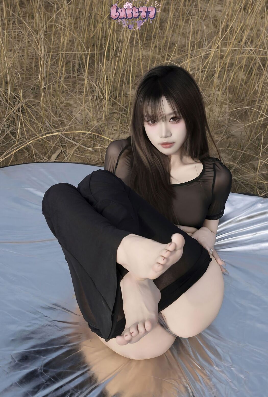 Coser@柒柒要乖哦 – 湖畔物语 Part03 (62P)