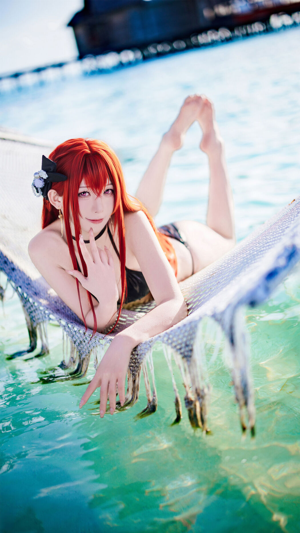 Coser@封疆疆v – 君主泳装 (23P)