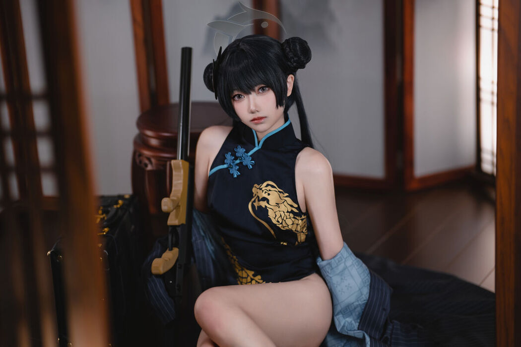 Coser@小木曾aya &#8211; 蔚蓝档案 妃咲 (33P)