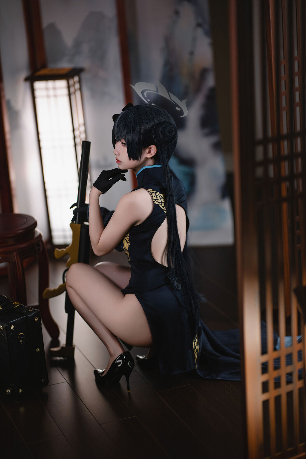 Coser@小木曾aya &#8211; 蔚蓝档案 妃咲 (33P)