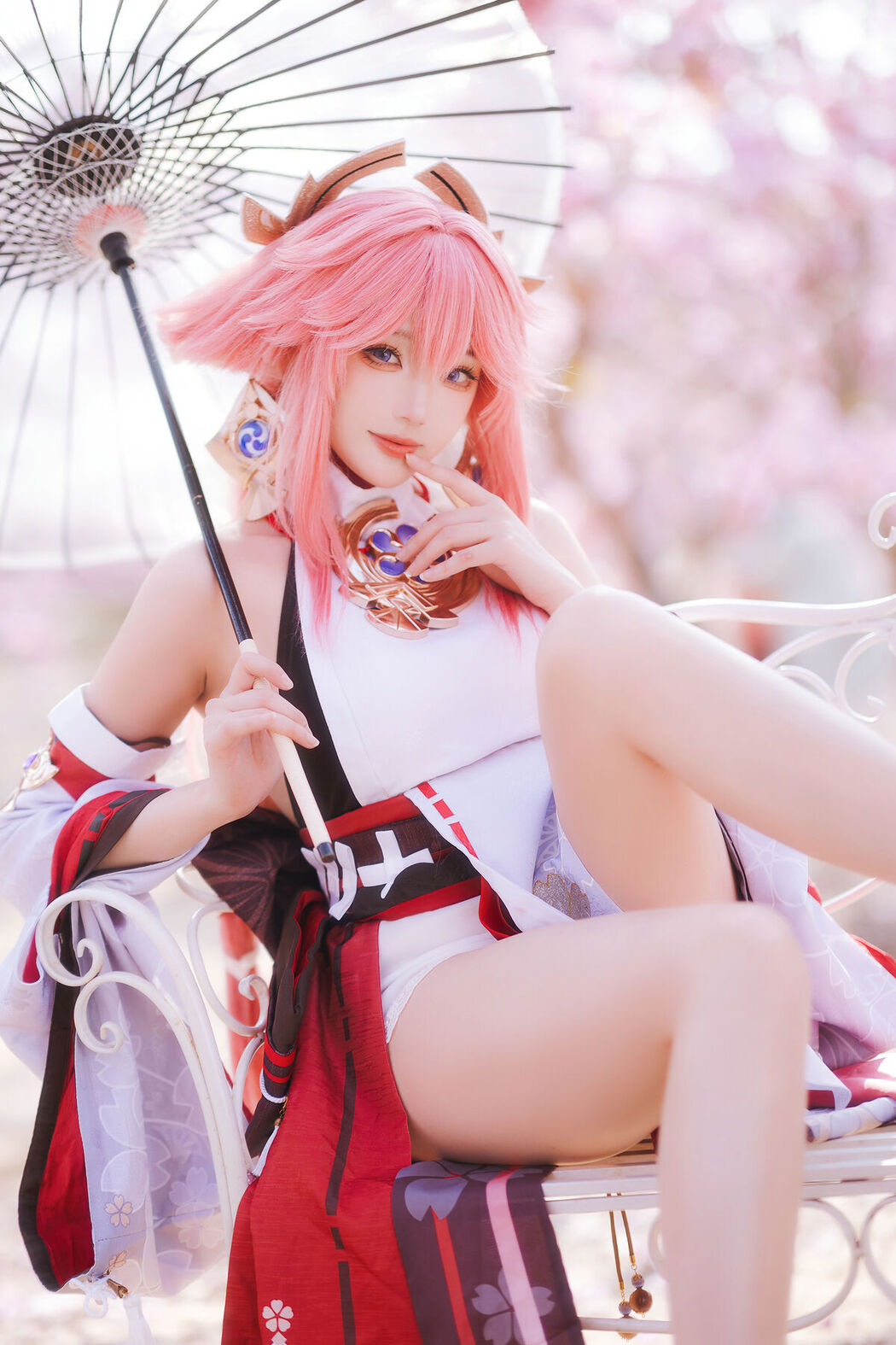 Coser@瓜希酱 – 原神 八重神子 (20P)