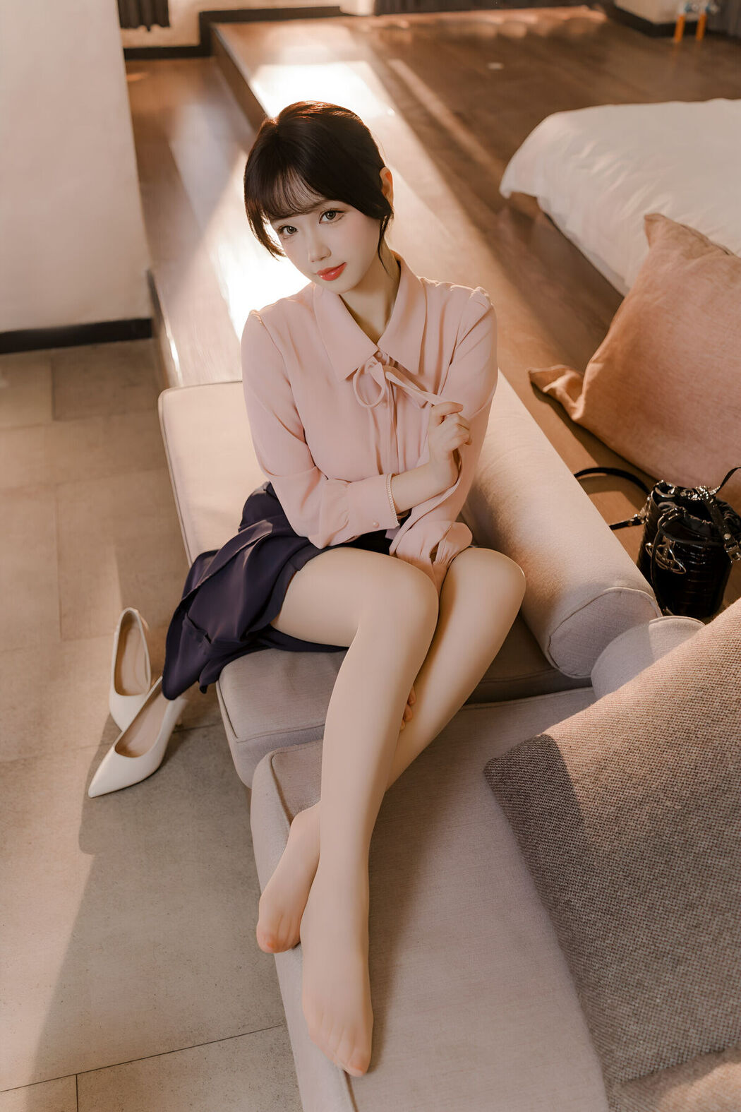 Coser@雪晴Astra – 肉丝通勤OL (72P – 1V)