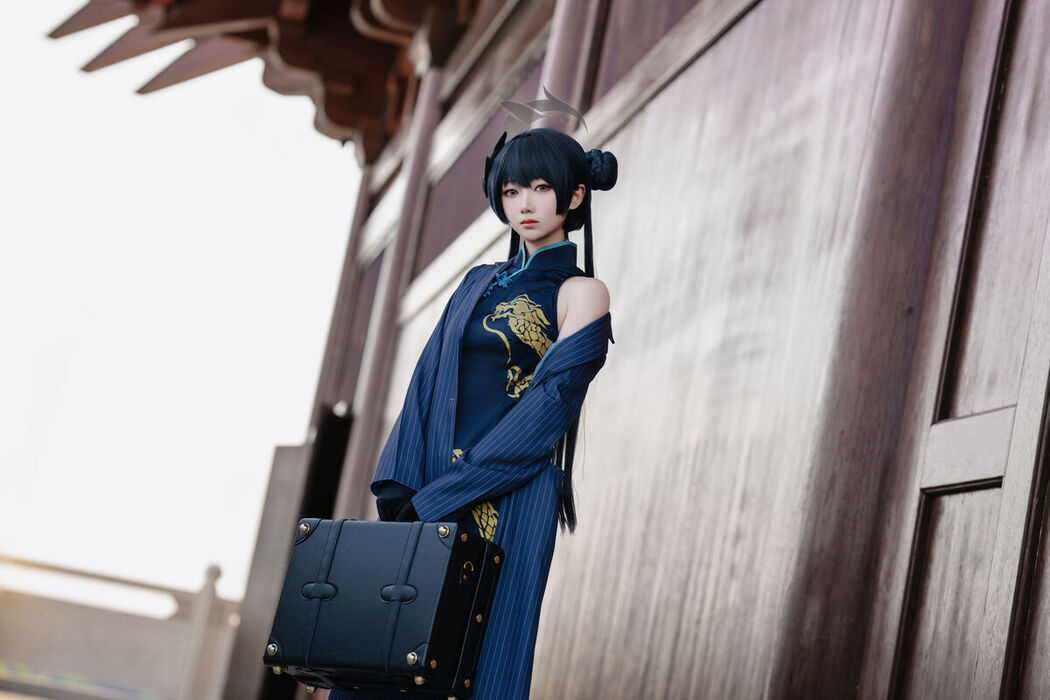 Coser@小木曾aya &#8211; 蔚蓝档案 妃咲 (33P)