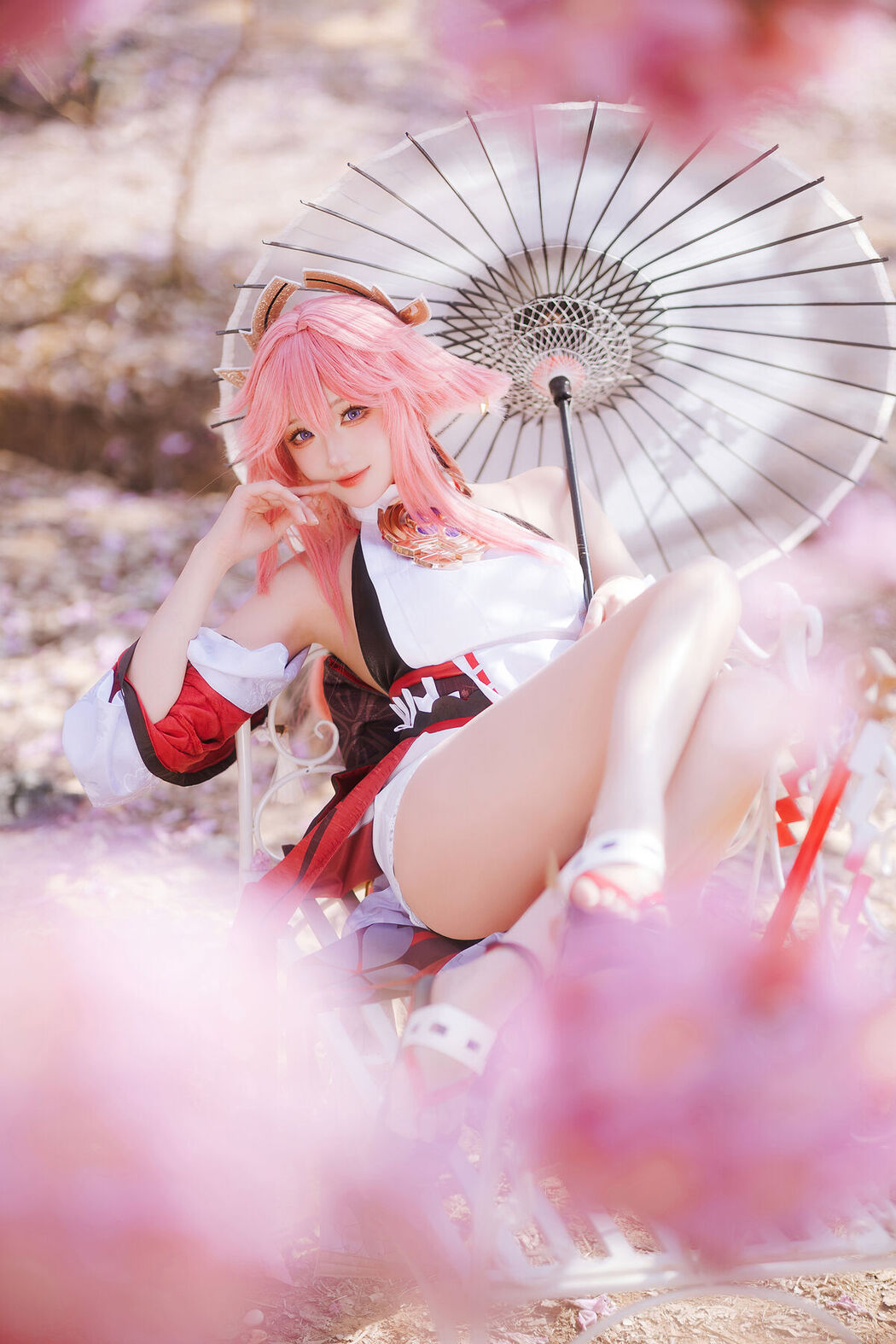 Coser@瓜希酱 – 原神 八重神子 (20P)