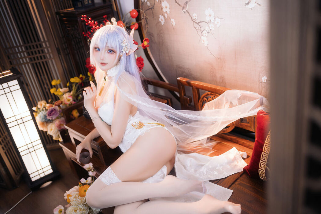 Coser@瓜希酱 – 阿尔比恩旗袍 (20P)