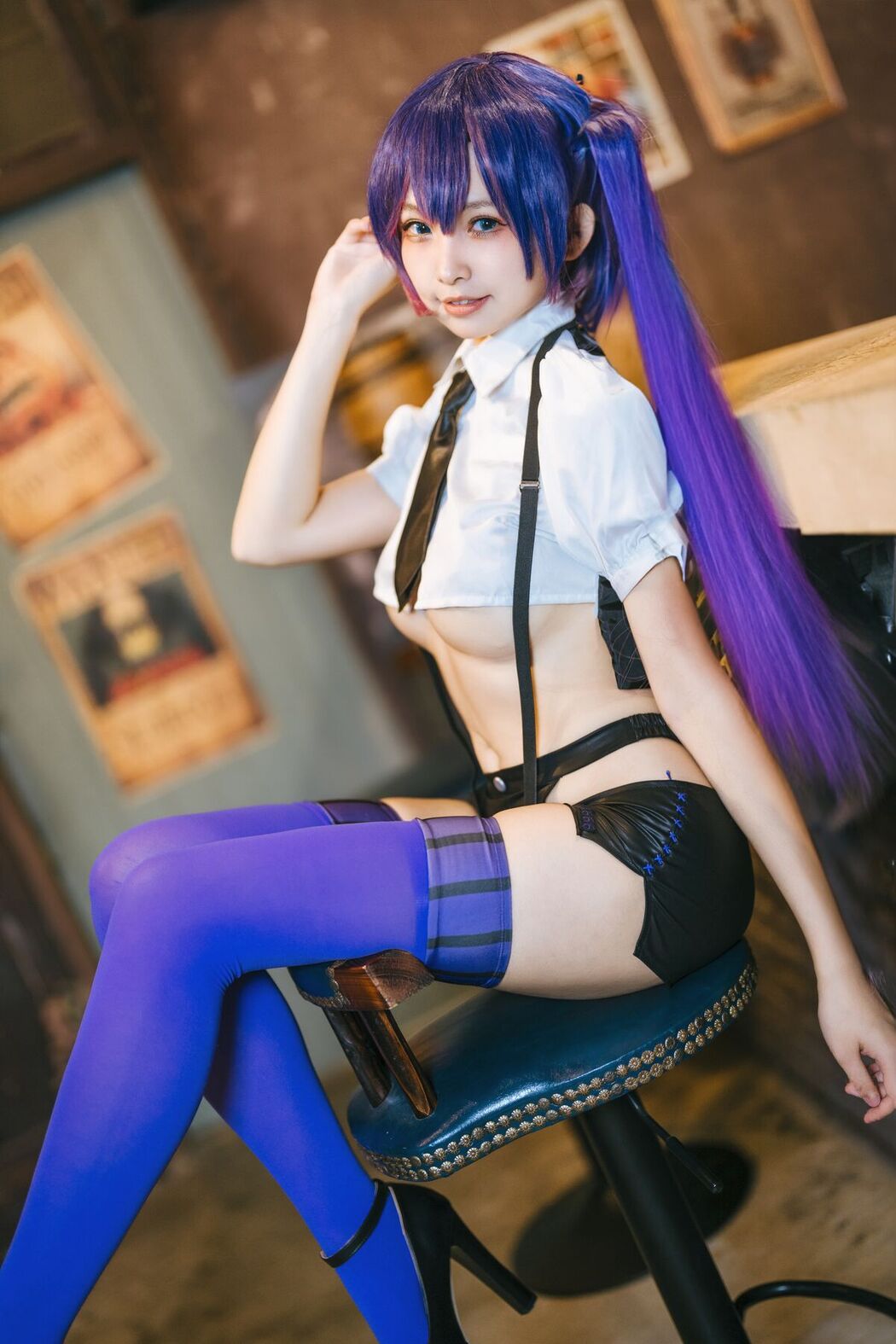 Coser@慕慕Momo &#8211; 小惡魔的魅惑之吻-魔太郎 (48P)