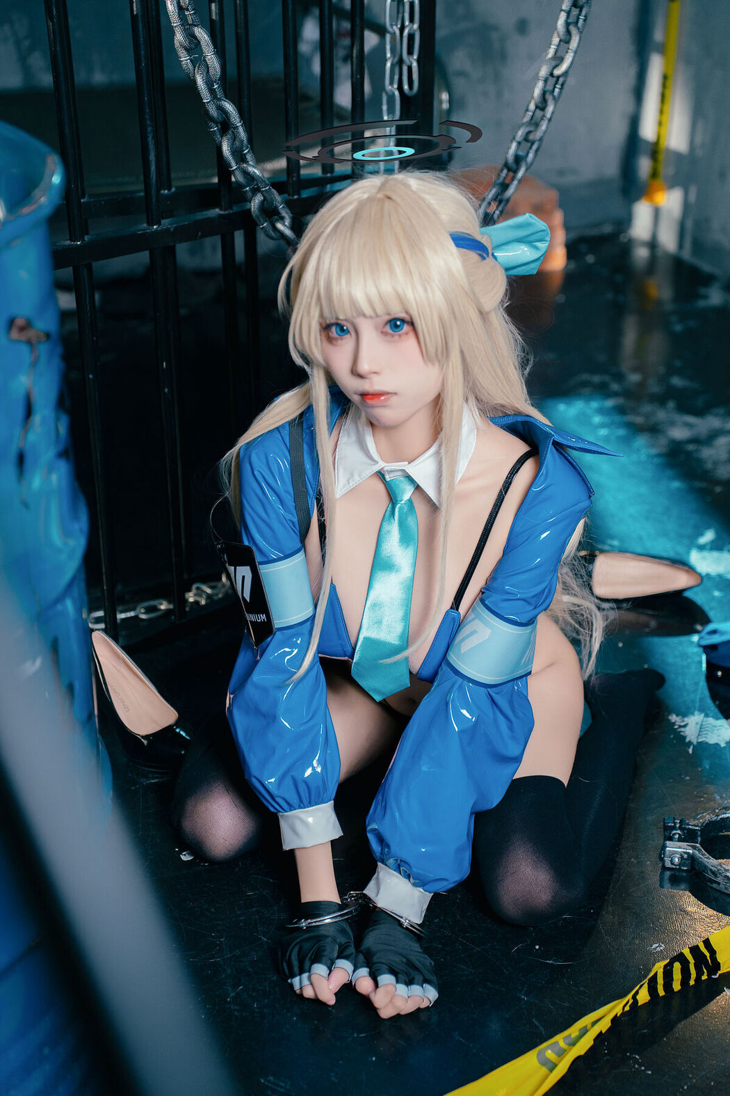 Coser@三無人型 &#8211; 蔚蓝档案 飞鸟马时女警 (41P)