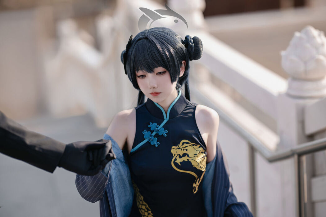 Coser@小木曾aya &#8211; 蔚蓝档案 妃咲 (33P)