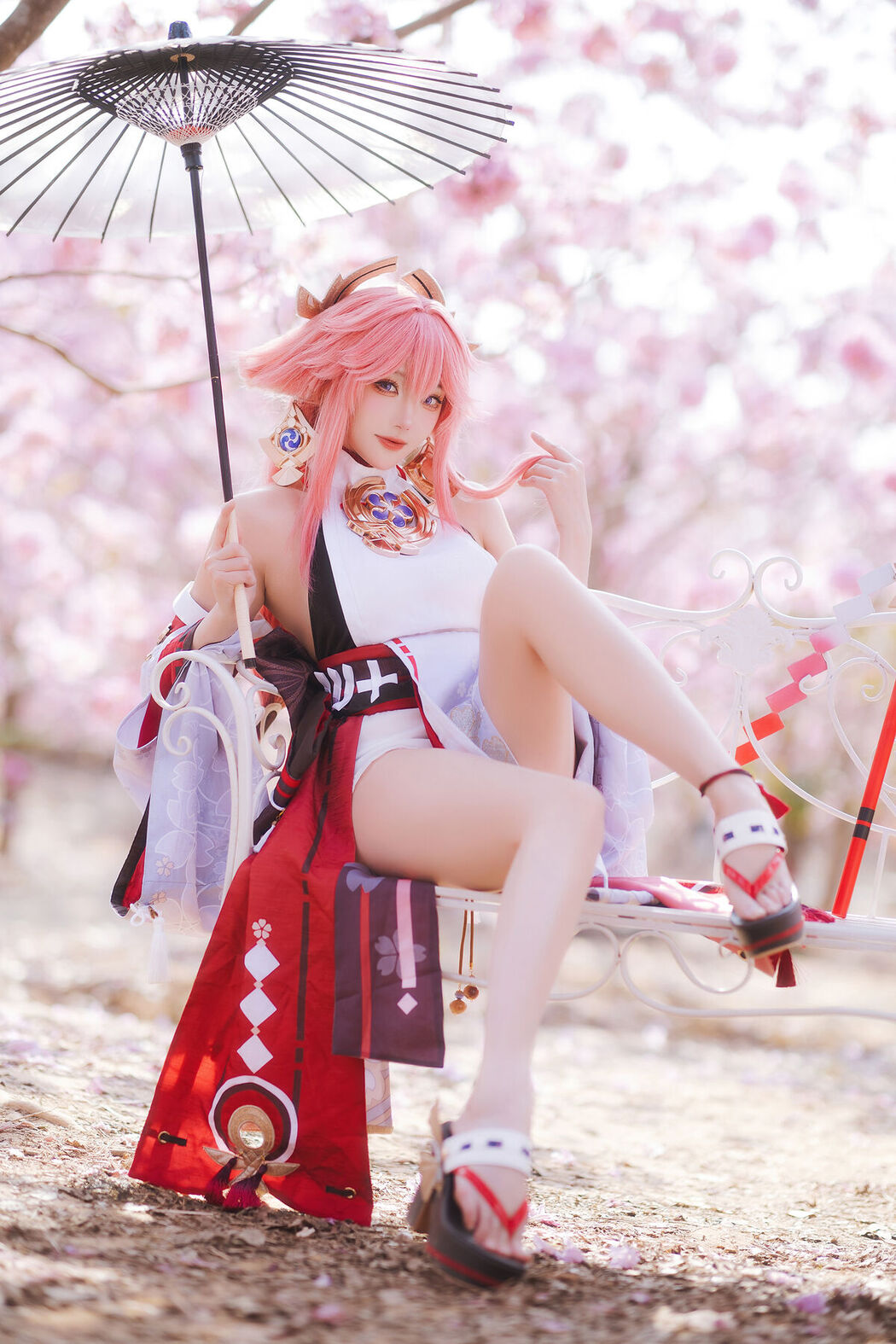 Coser@瓜希酱 – 原神 八重神子 (20P)