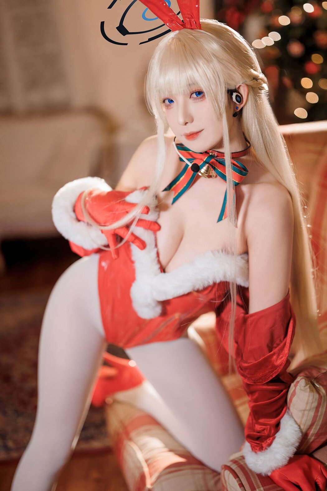 Coser@封疆疆v – 蔚蓝档案 飞鸟马时 圣诞 (40P) Cover Photo