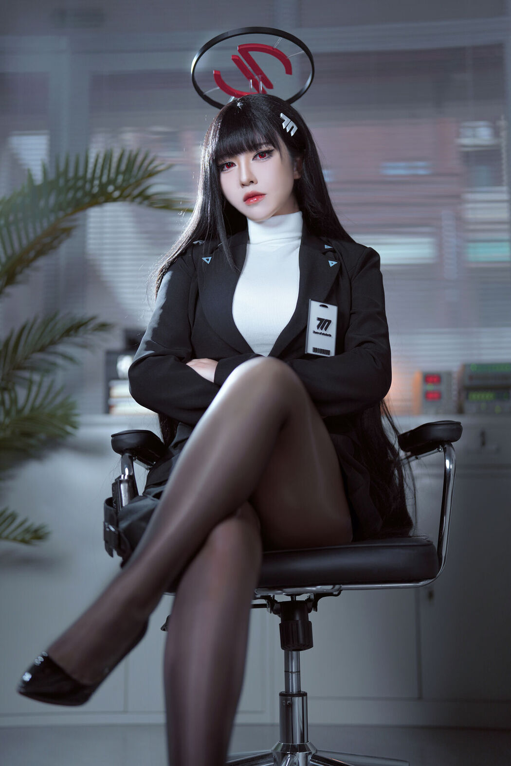 Coser@半半子 – 碧蓝档案 调月莉音 (60P)