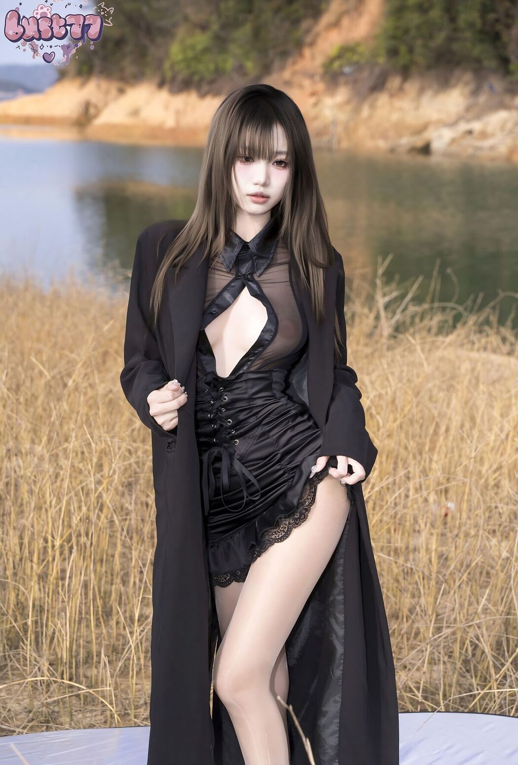 Coser@柒柒要乖哦 – 湖畔物语 Part02 (63P)