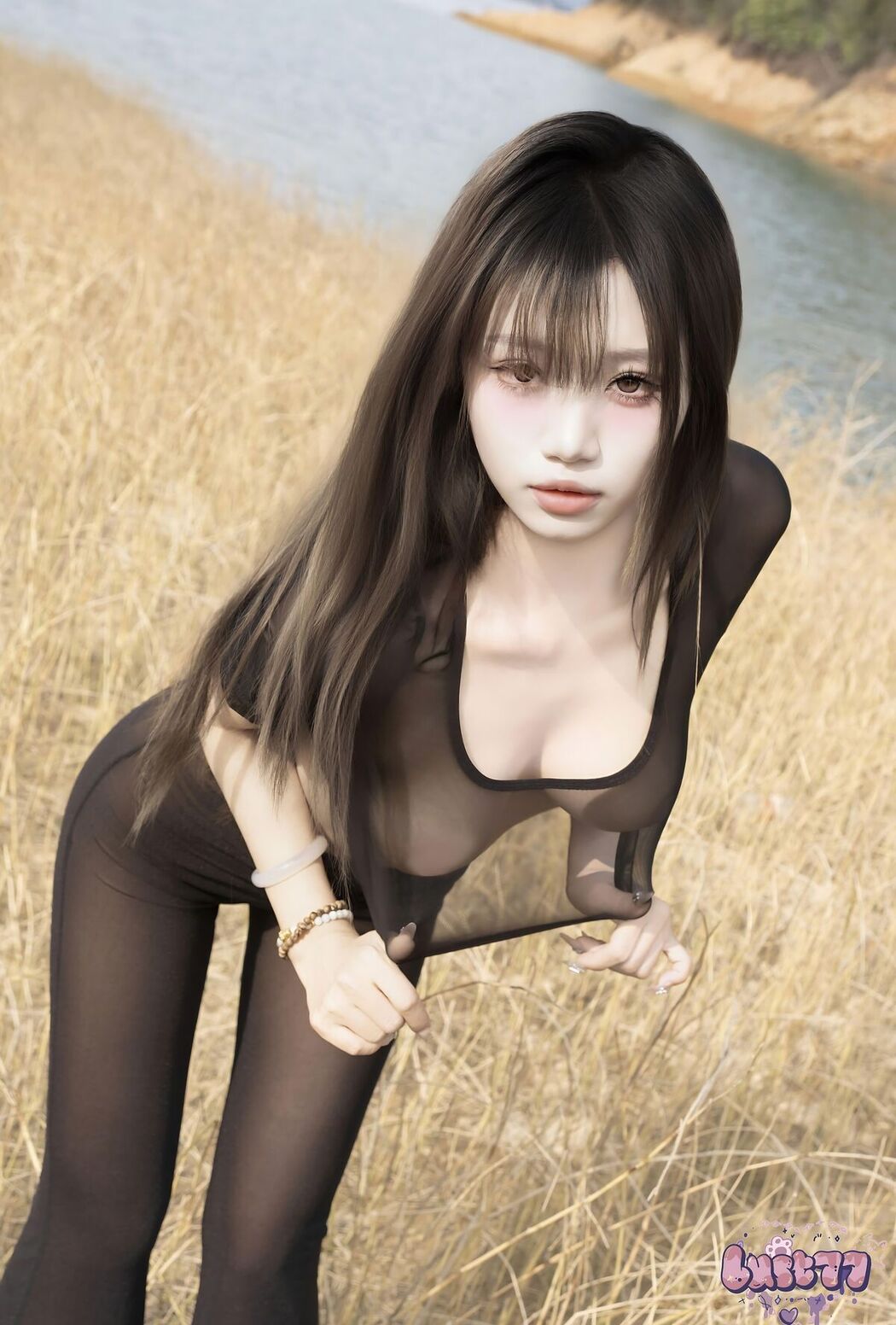 Coser@柒柒要乖哦 – 湖畔物语 Part03 (62P)