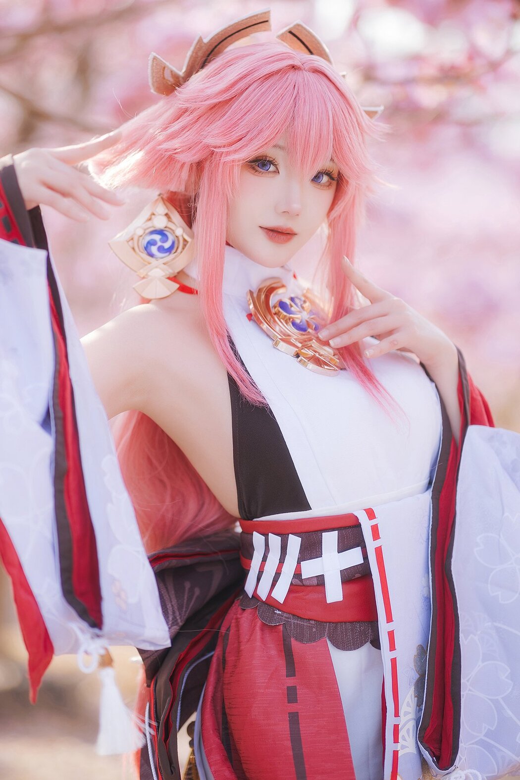 Coser@瓜希酱 – 原神 八重神子 (20P) Cover Photo
