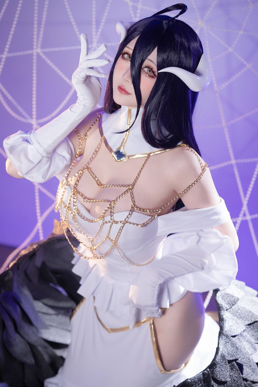 Coser@星之迟迟Hoshilily – Overlord 雅儿贝德 (40P) Cover Photo