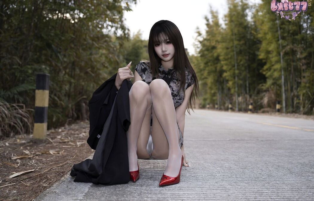 Coser@柒柒要乖哦 – 湖畔物语 Part02 (63P)