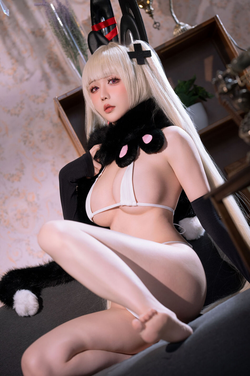 Coser@星之迟迟Hoshilily – 碧蓝航线 可畏 (61P)