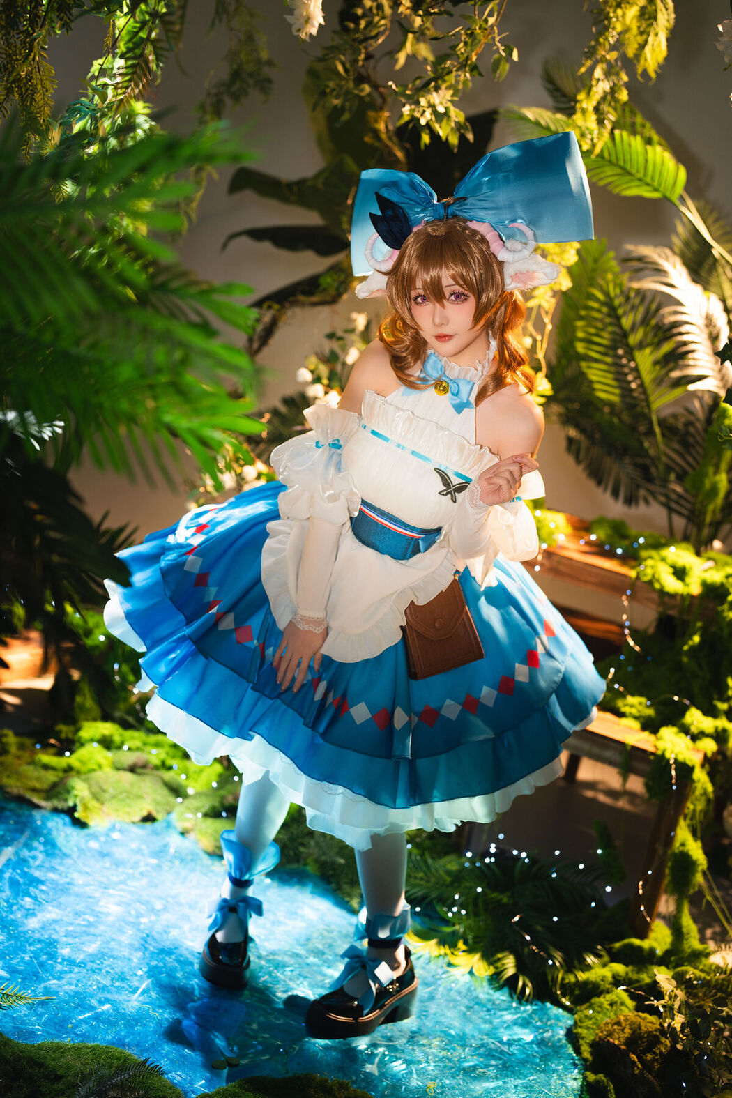 Coser@星之迟迟Hoshilily &#8211; 2025年5月计划A 明日方舟 艾雅法拉 (35P)