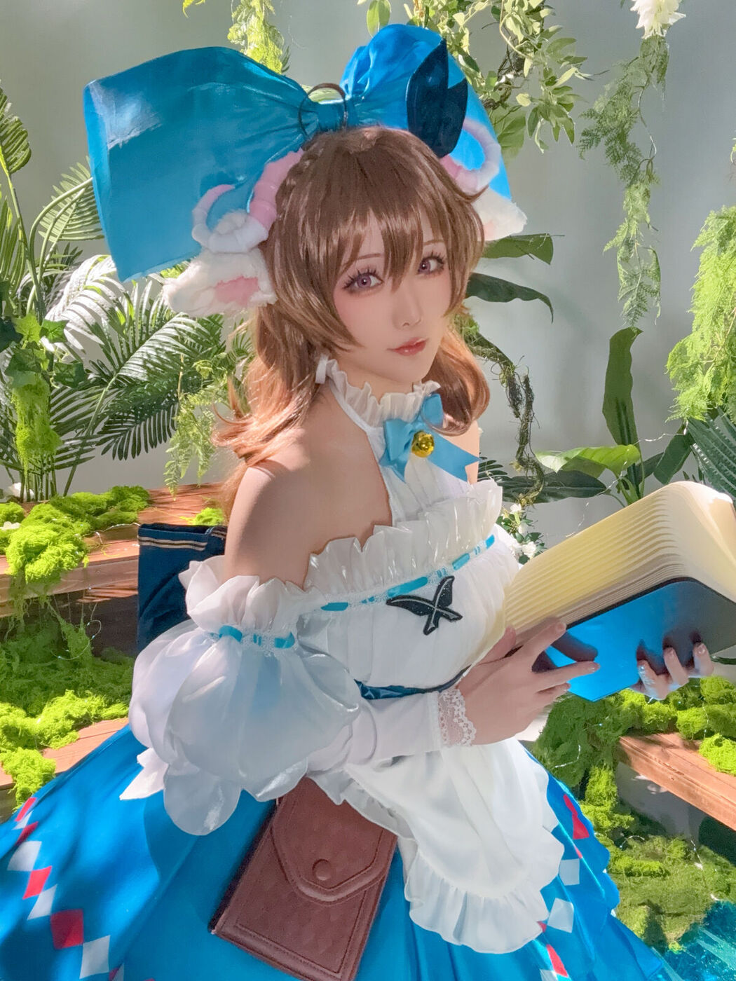 Coser@星之迟迟Hoshilily – 2025年5月计划A 明日方舟 艾雅法拉 (35P)