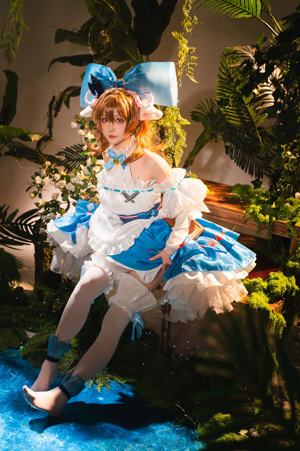 Coser@星之迟迟Hoshilily &#8211; 2025年5月计划A 明日方舟 艾雅法拉 (35P)