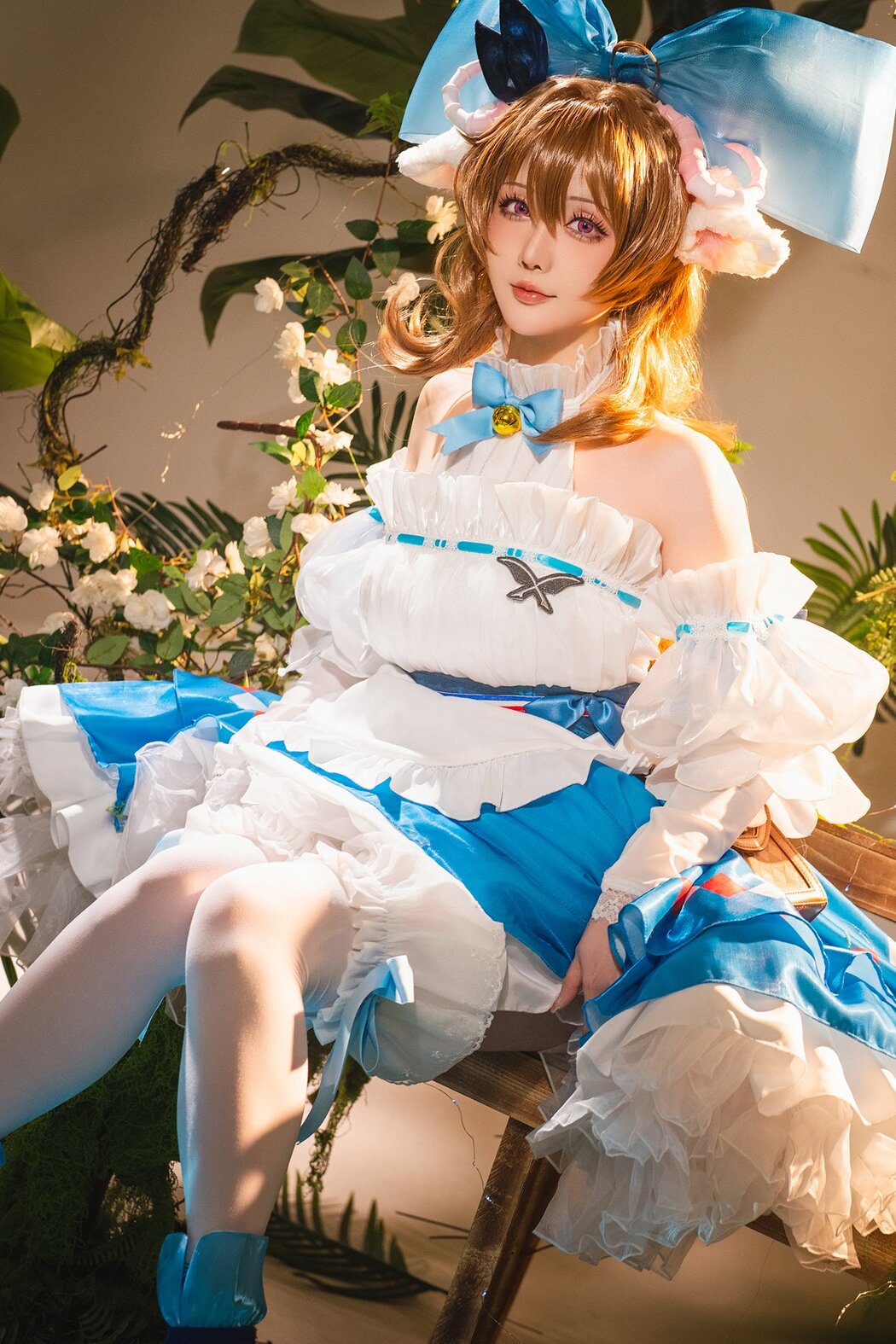 Coser@星之迟迟Hoshilily – 2025年5月计划A 明日方舟 艾雅法拉 (35P) Cover Photo