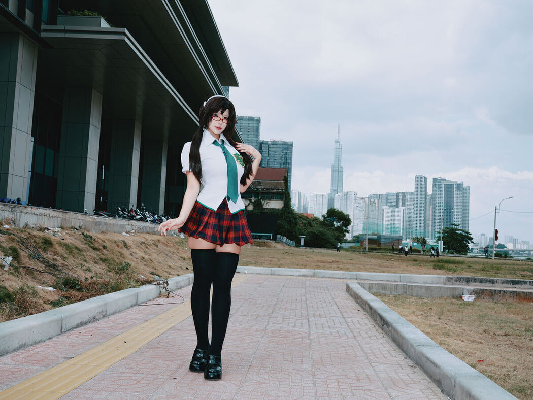 Coser@Puypuy – 真希波 Mari Swimsuit Part01 (69P)