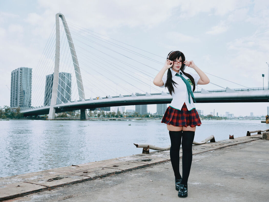 Coser@Puypuy – 真希波 Mari Swimsuit Part01 (69P)