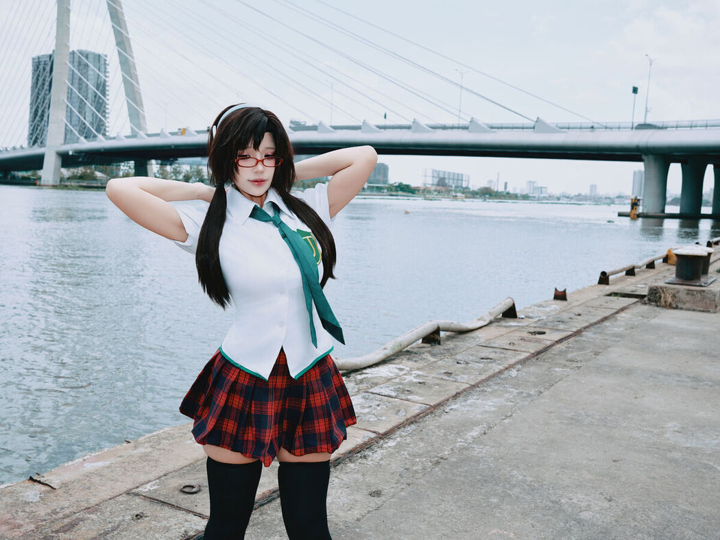 Coser@Puypuy – 真希波 Mari Swimsuit Part02 (69P)