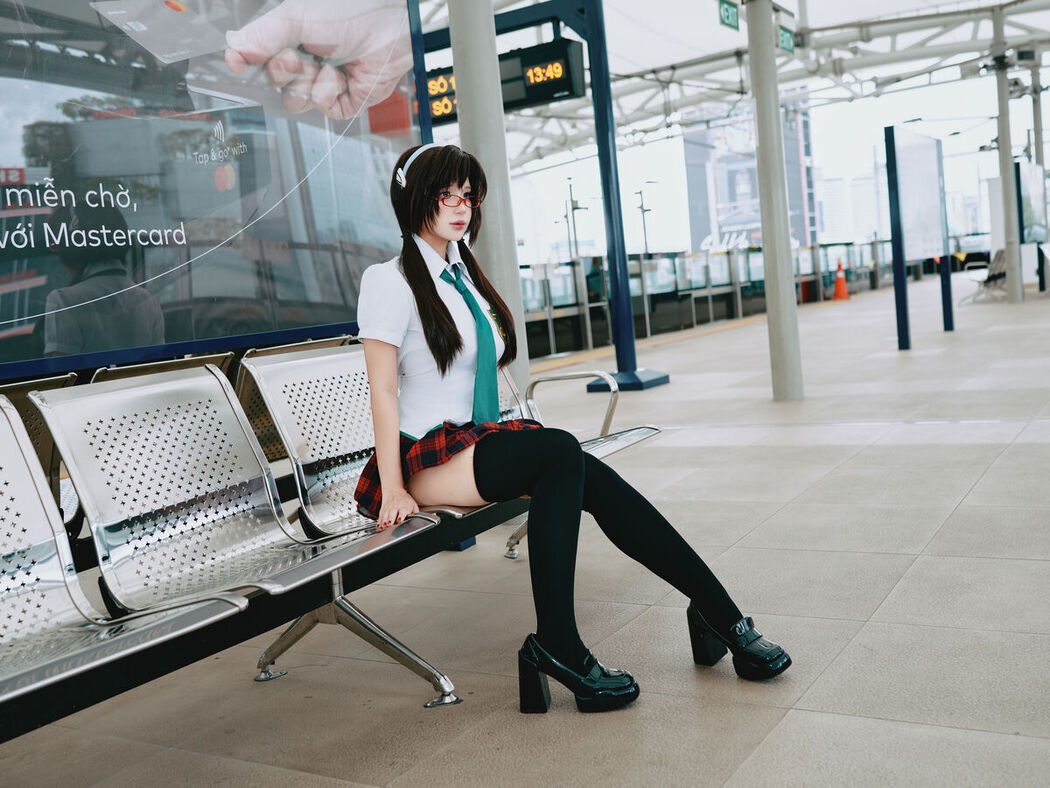 Coser@Puypuy – 真希波 Mari Swimsuit Part01 (69P)