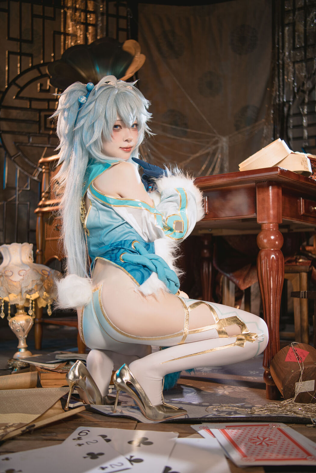 Coser@矢量鱼 – 少女前线云图计划 芙洛伦 (31P)