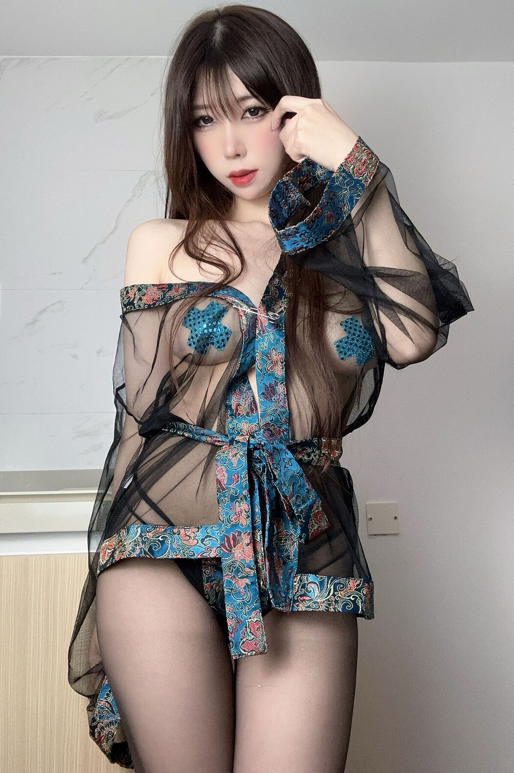 Coser@Kano Nozomi 鹿野希 – 孔雀青 中国風漢服 Part02 (60P)