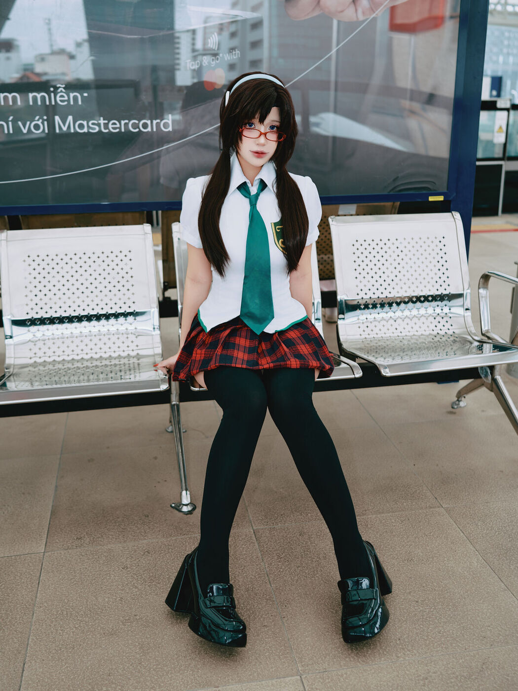 Coser@Puypuy – 真希波 Mari Swimsuit Part01 (69P)