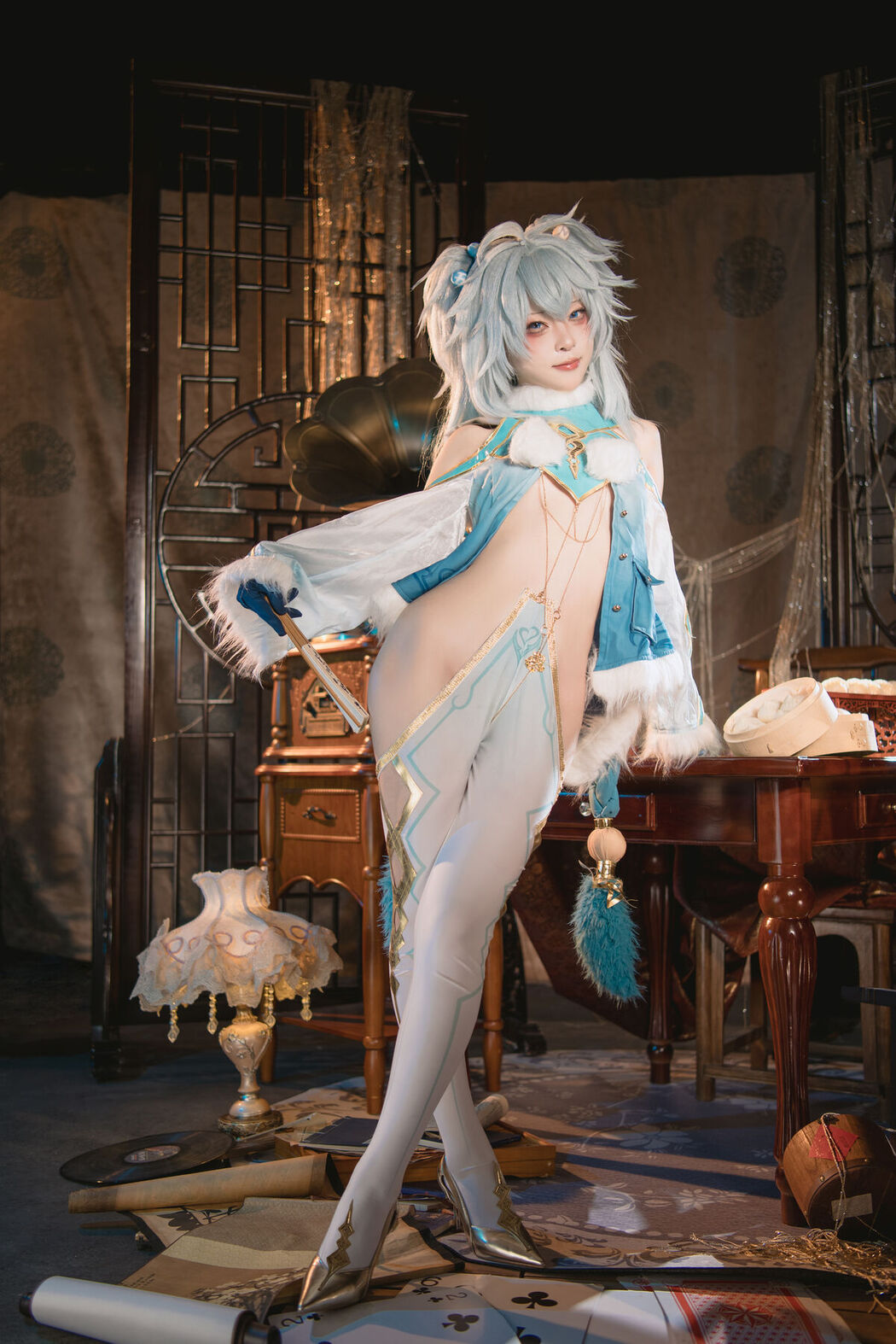 Coser@矢量鱼 – 少女前线云图计划 芙洛伦 (31P)