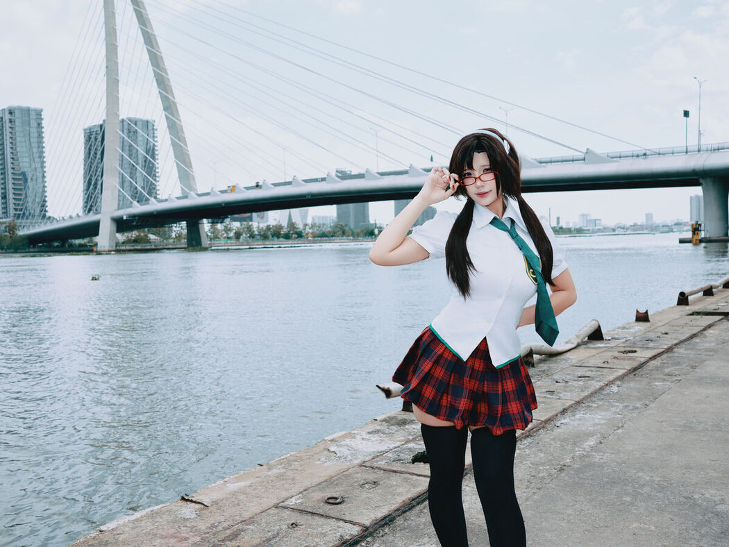 Coser@Puypuy – 真希波 Mari Swimsuit Part02 (69P)