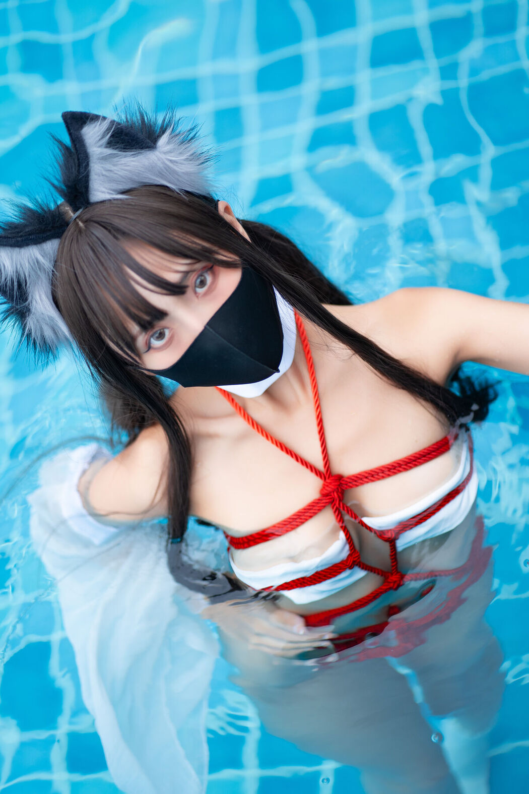 Coser@职业奶妈三水子 &#8211; 束缚巫女 (56P)